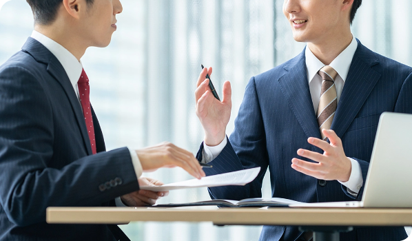 若手社員へのサポート