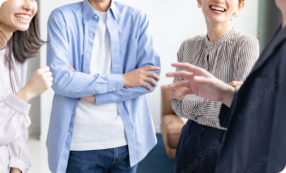 幅広い技術領域で成長できる環境 幅広い技術領域で成長できる環境